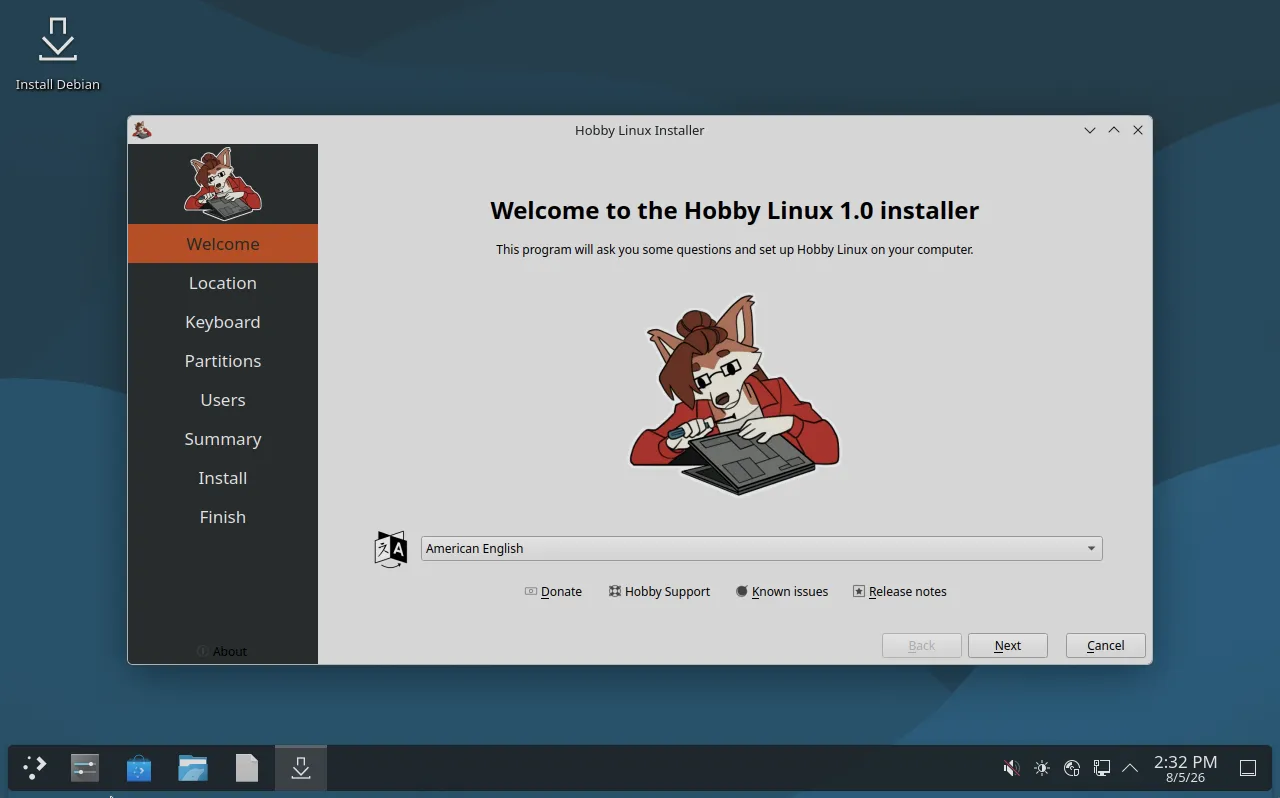 Announcement: Hobby Linux is Back!